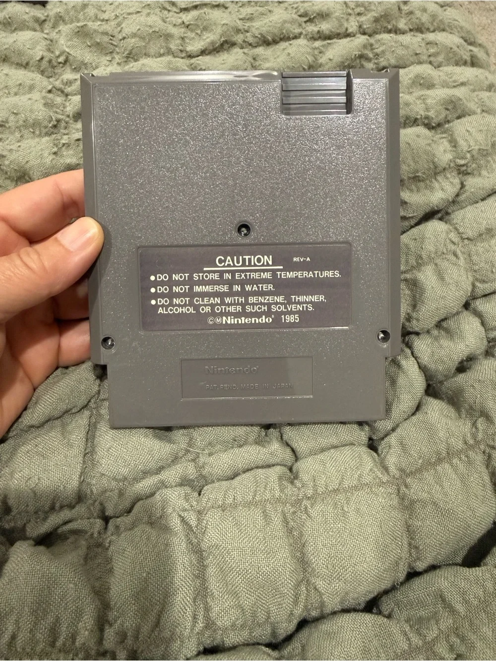 Nintendo Rad Racer NES game